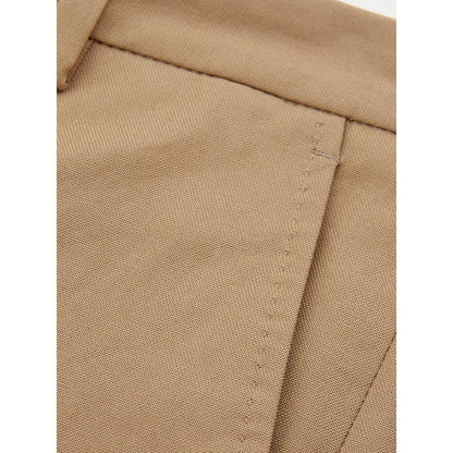 Lardini Elegante braune Baumwollhose für Damen