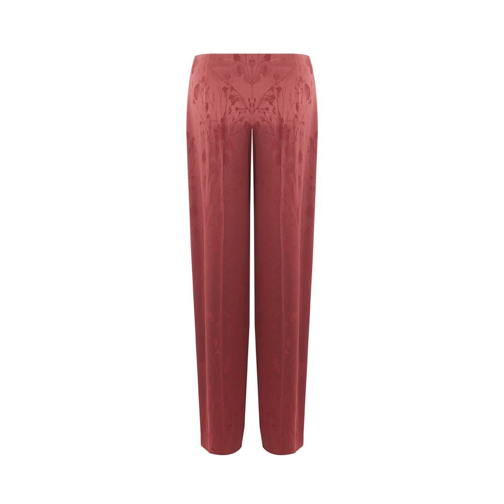 Lardini Elegant Red Tailored Pants