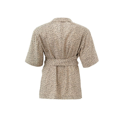 Lardini Chic Beige Leinenjacke