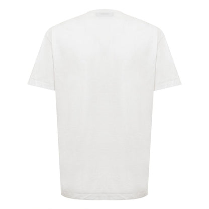 Dsquared² Schickes weißes Baumwoll-T-Shirt