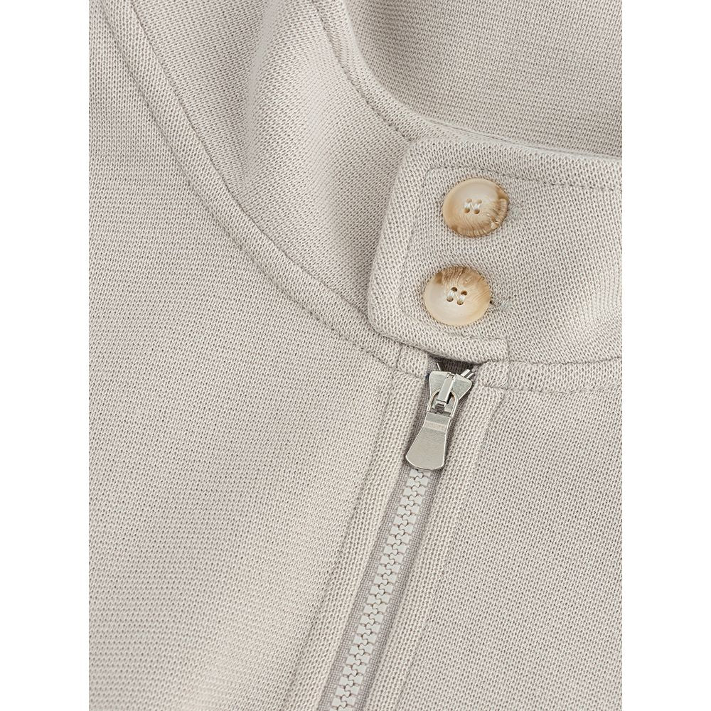 Gran Sasso Beige Baumwoll-Cardigan für Herren