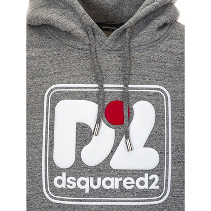 Dsquared² Grauer Baumwollpullover