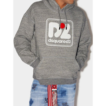 Dsquared² Grauer Baumwollpullover