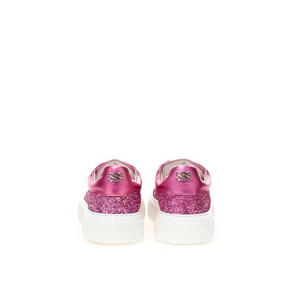 Casadei – Elegante Leder-Sneakers in Fuchsia