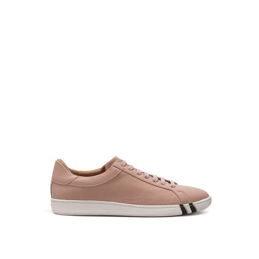 Bally Elegante rosa Leder-Sneaker für Damen