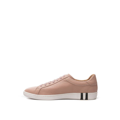 Bally Elegante rosa Leder-Sneaker für Damen