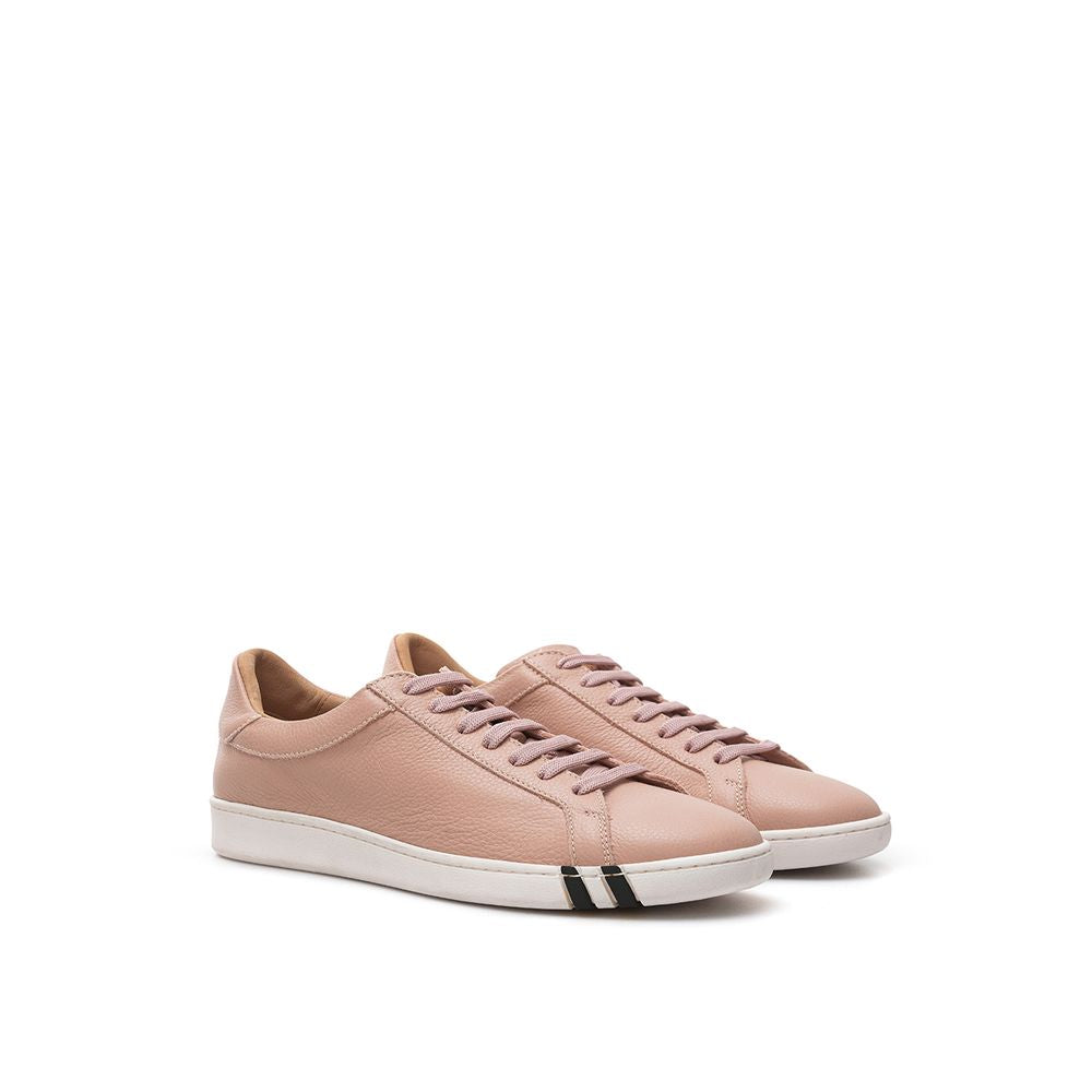 Bally Elegante rosa Leder-Sneaker für Damen