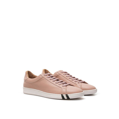 Bally Elegante rosa Leder-Sneaker für Damen