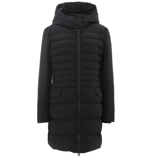 Peuterey Elegante schwarze Polyamidjacke für Damen