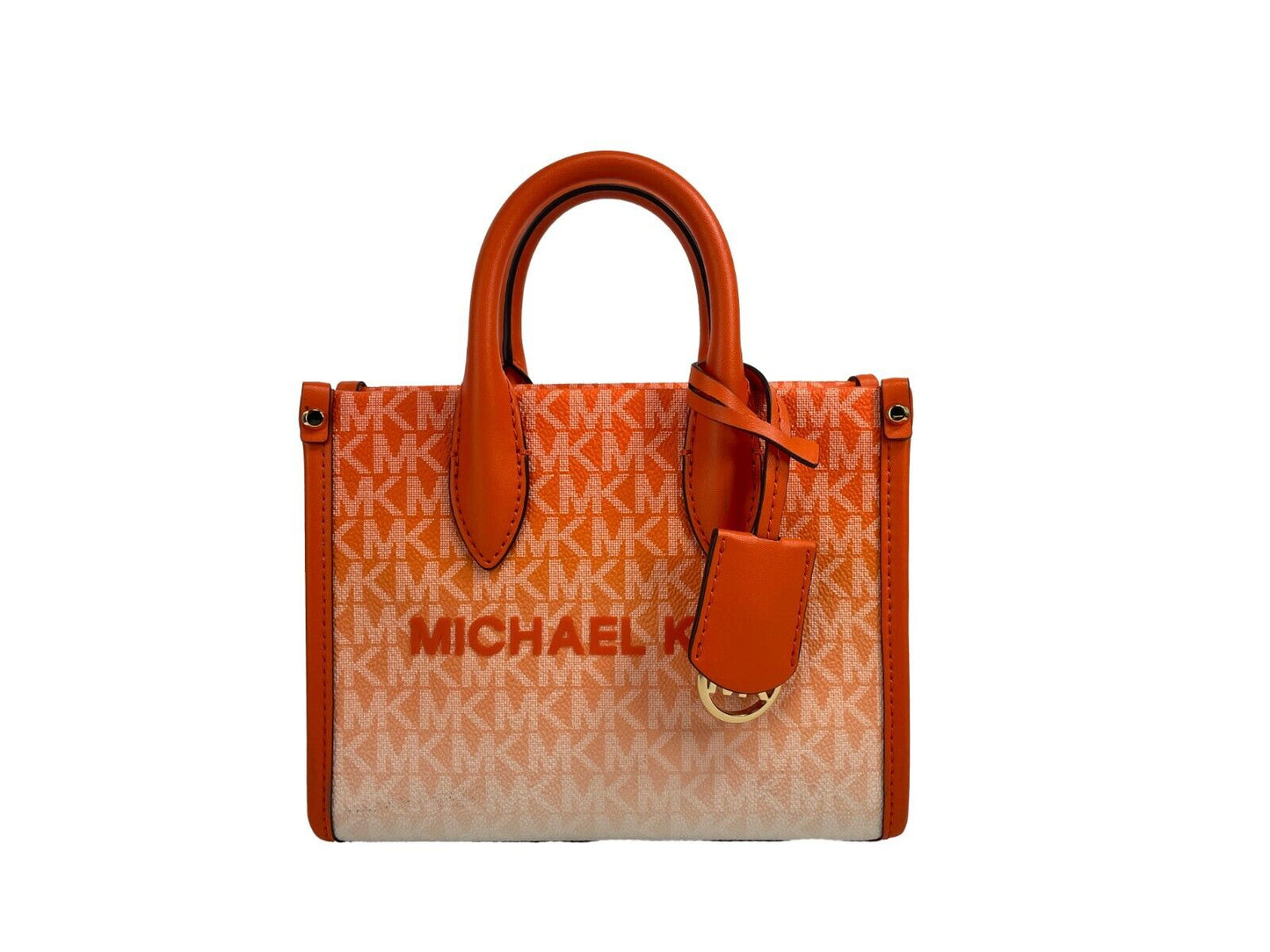 Michael Kors Mirella XS Shopper-Tasche aus Leder mit Reißverschluss oben