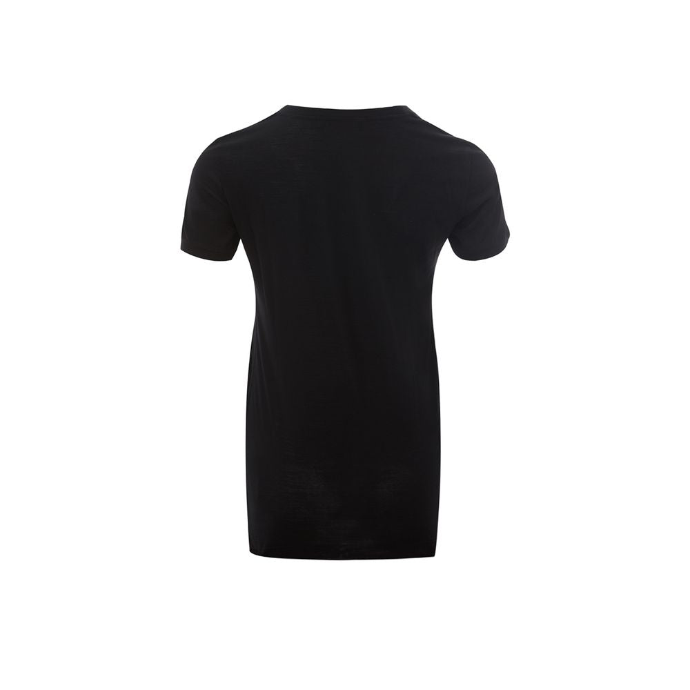 Dolce &amp; Gabbana Schwarze Baumwolltops und T-Shirts