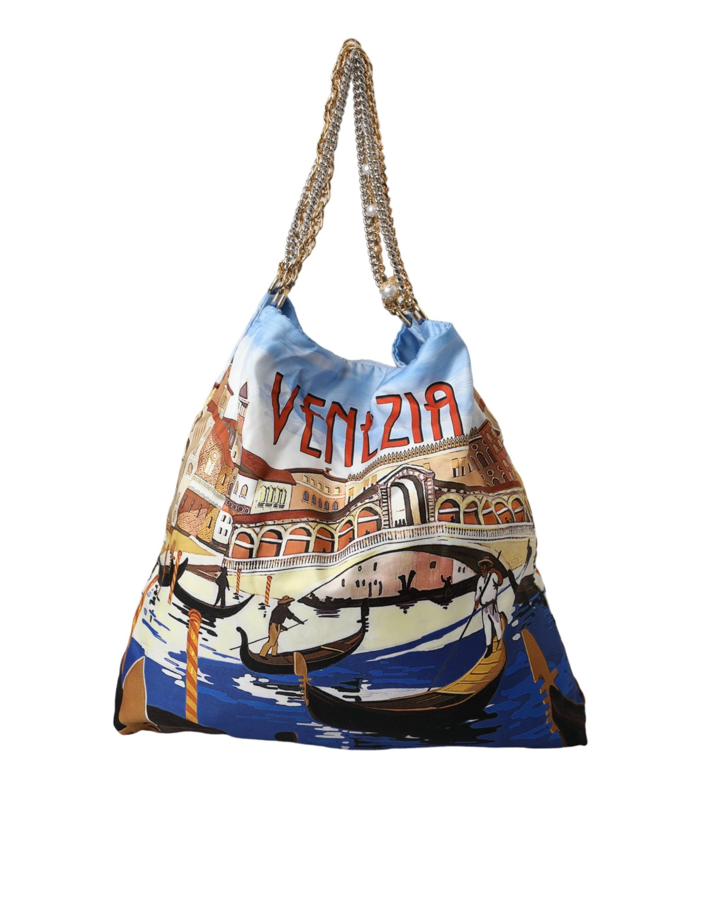 Dolce &amp; Gabbana Einkaufstasche Venezia Canvas für Damen in Mehrfarbig