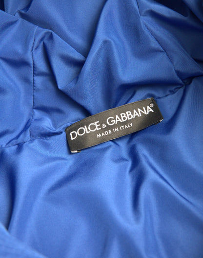 Dolce &amp; Gabbana – Pufferjacke mit Kapuze und mehrfarbigem Schmetterlingsmuster