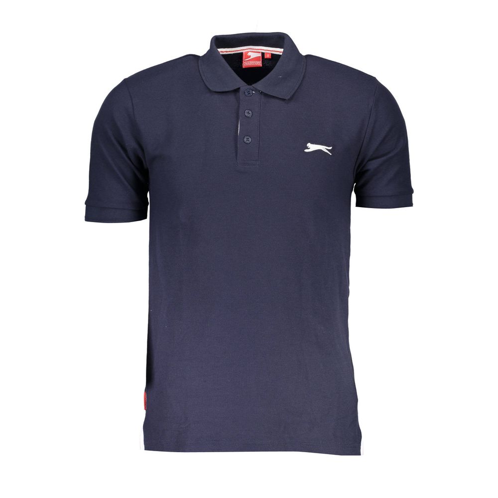 Blaues Baumwoll-Poloshirt von Slazenger