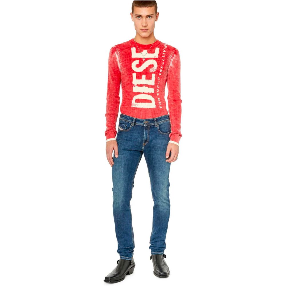 Diesel – Blaue Jeans und Hose aus Baumwolle