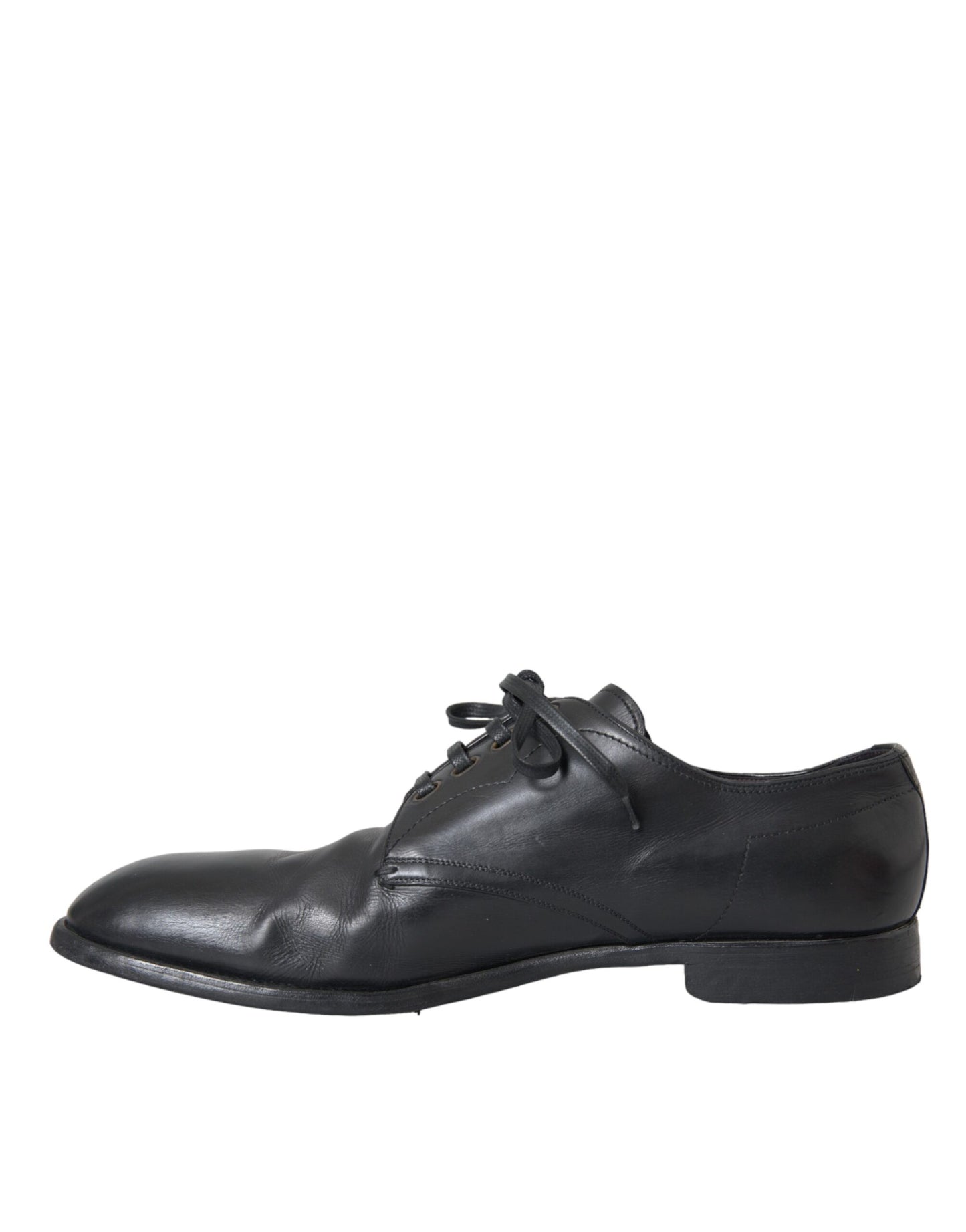 Dolce &amp; Gabbana – Derby-Schuhe aus schwarzem Leder für formelle Anlässe für Herren