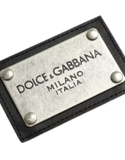 Dolce &amp; Gabbana – Weißes Sweatshirt mit Logo aus Baumwolle