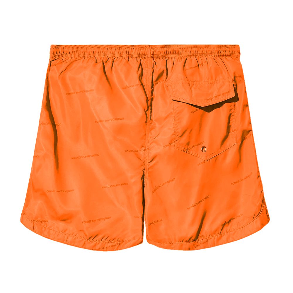 Comme Des Fuckdown – Orangefarbene Bademode aus Polyester