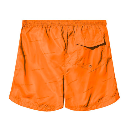 Comme Des Fuckdown – Orangefarbene Bademode aus Polyester