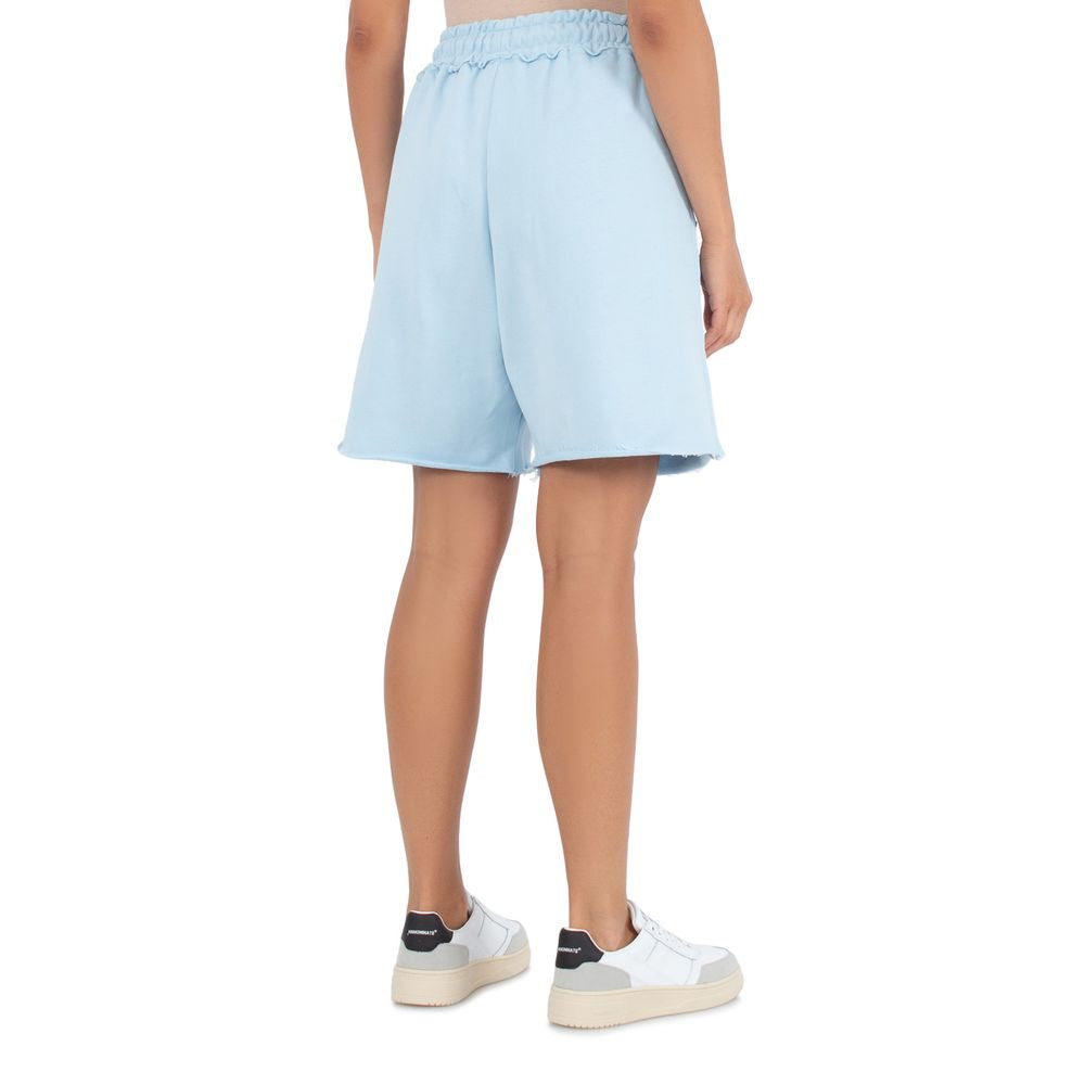 Comme Des Fuckdown Hellblaue Baumwollshorts