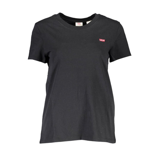 Levi's „Schwarzes Baumwoll-Damen-Top“