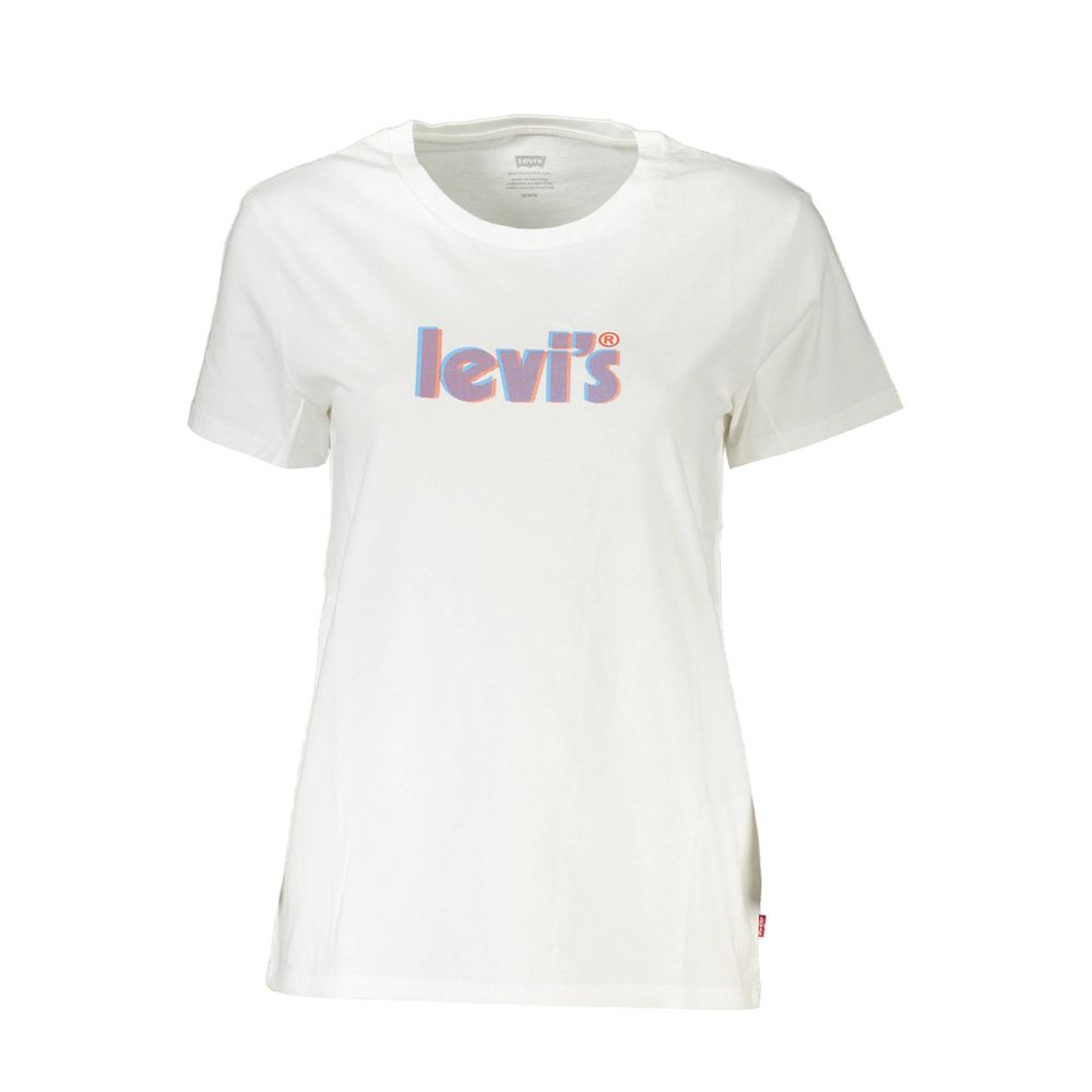 Levi's – Weiße Oberteile und T-Shirts aus Baumwolle