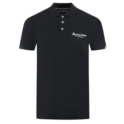 Aquascutum Elegantes Poloshirt aus Baumwolle mit kontrastierendem Logo