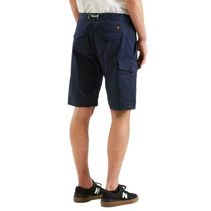 Refrigiwear Elegante Shorts aus Baumwollmischung in Blau