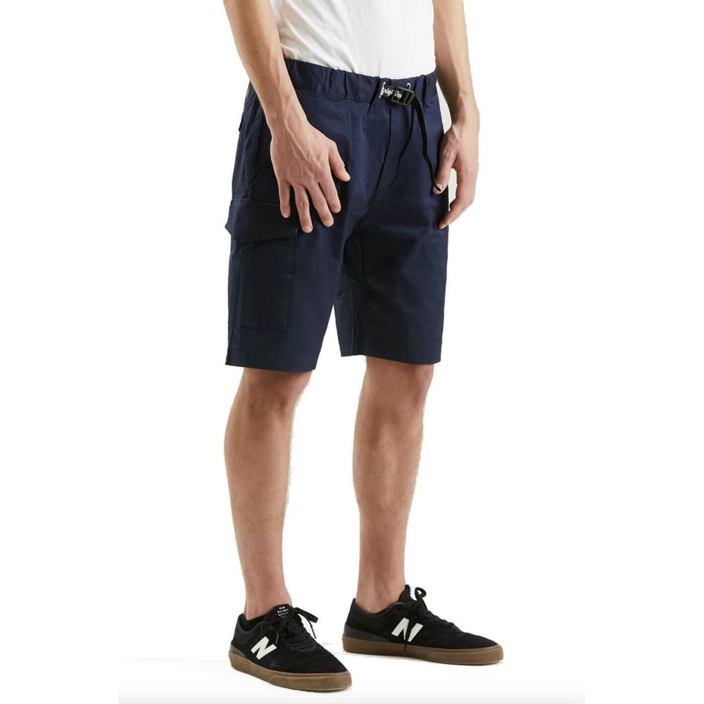 Refrigiwear Elegante Shorts aus Baumwollmischung in Blau