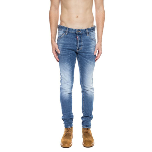 Blaue Jeans und Hose aus Baumwolle