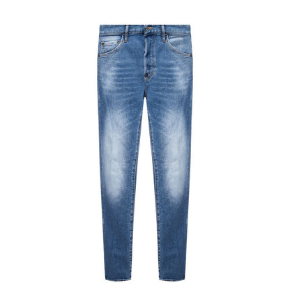 Jeans e pantaloni in cotone blu