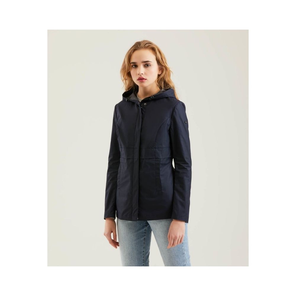 Refrigiwear Blaue Polyester-Damenjacke