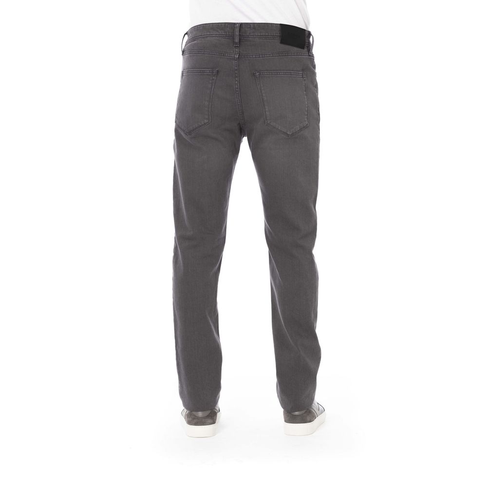 Jeans e pantaloni in cotone grigio