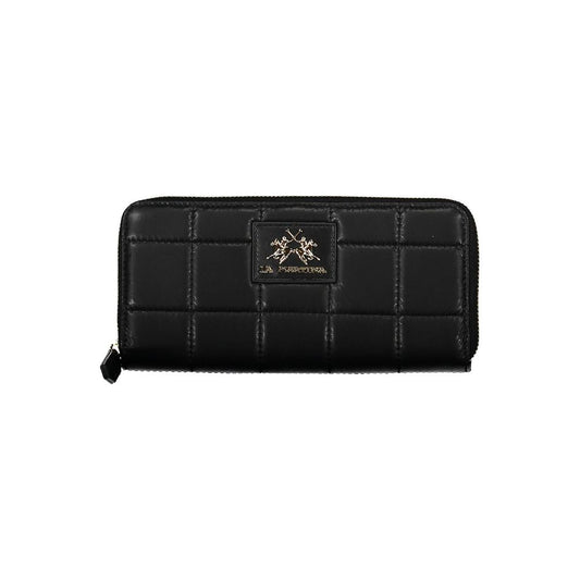 La Martina Schwarze Polyethylen Damen Handtasche