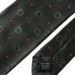 Dolce & Gabbana Dark Gray 100% Silk Fantasy Adjustable Men Tie