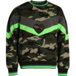 Dolce &amp; Gabbana Mehrfarbiger Camouflage-Sweatshirtpullover