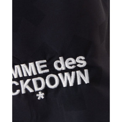 Comme Des Fuckdown Schwarze Polyester-Bermudashorts für Herren