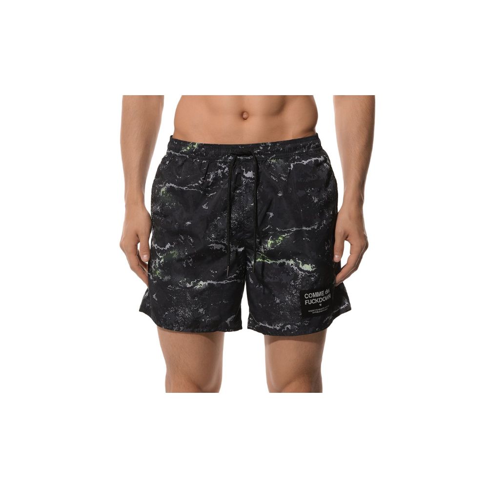 Comme Des Fuckdown – Army-Bademode aus Polyester