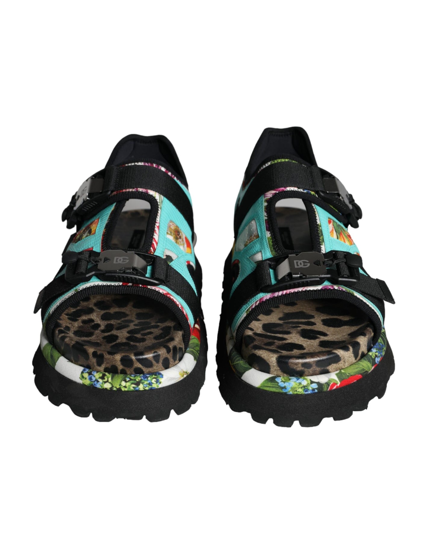 Dolce &amp; Gabbana Sandalen mit Patchwork-Print Herren Schuhe