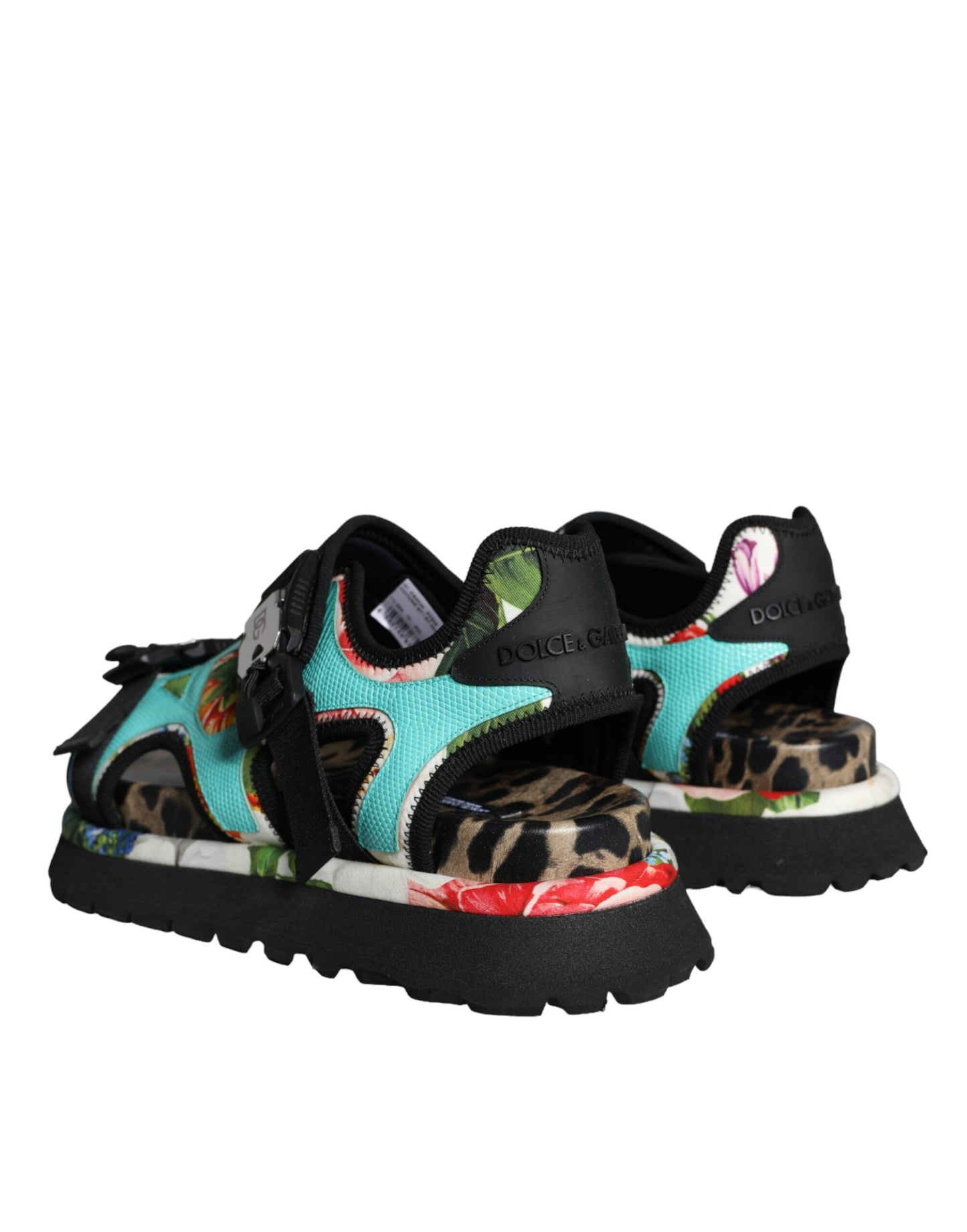 Dolce &amp; Gabbana Sandalen mit Patchwork-Print Herren Schuhe