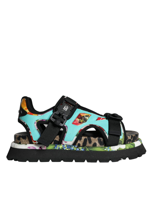 Dolce &amp; Gabbana Sandalen mit Patchwork-Print Herren Schuhe