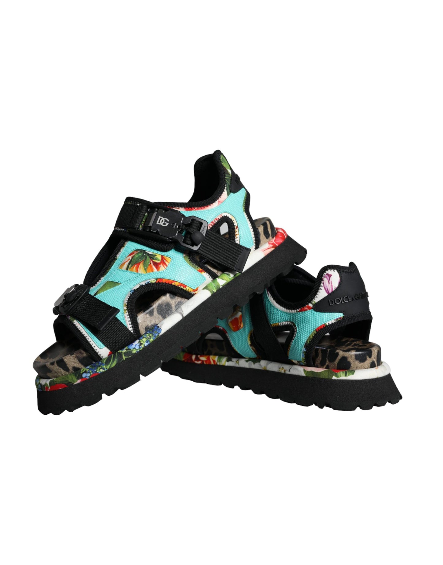 Dolce &amp; Gabbana Sandalen mit Patchwork-Print Herren Schuhe