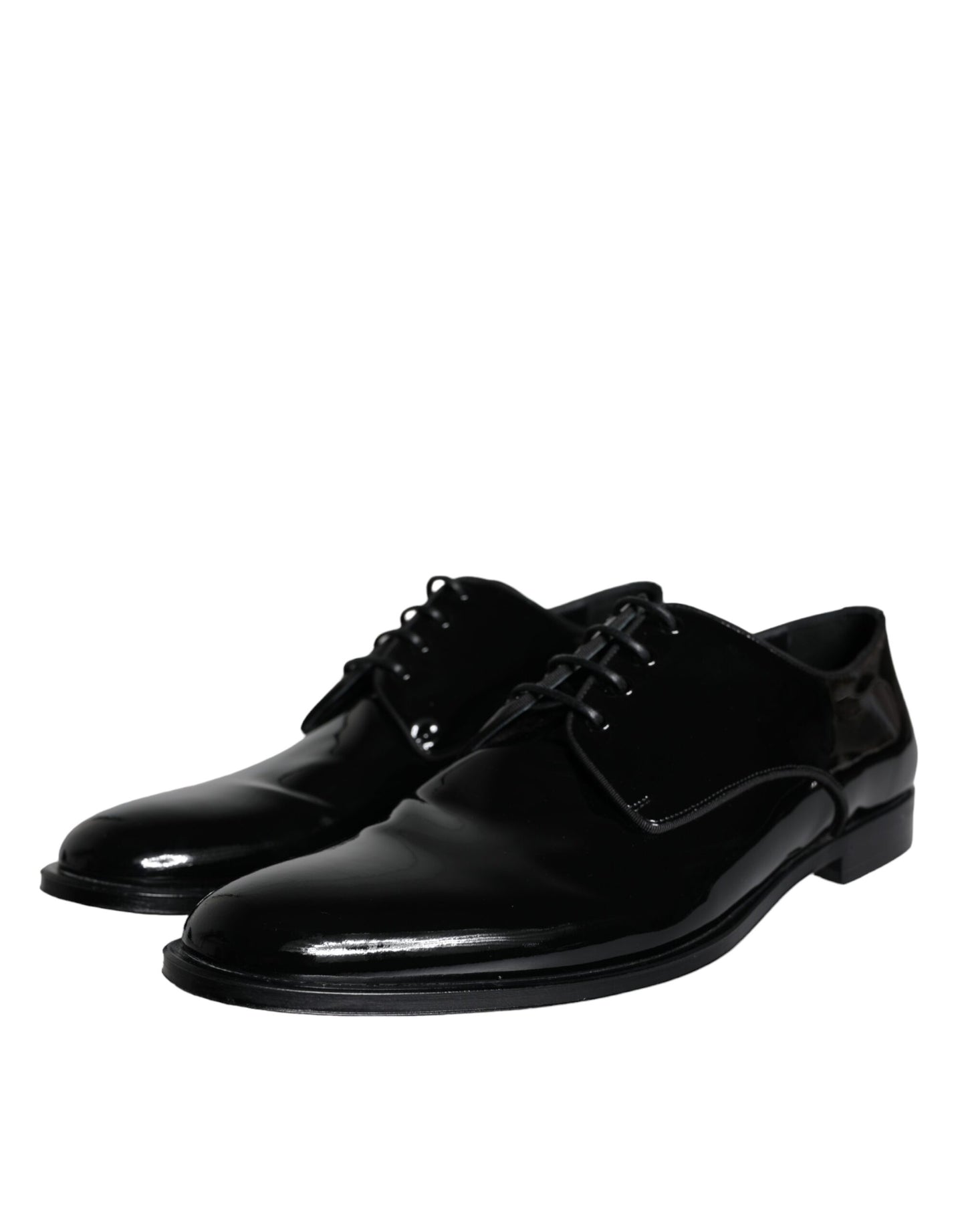 Dolce &amp; Gabbana – Derby-Schuhe für Herren aus schwarzem Kalbsleder