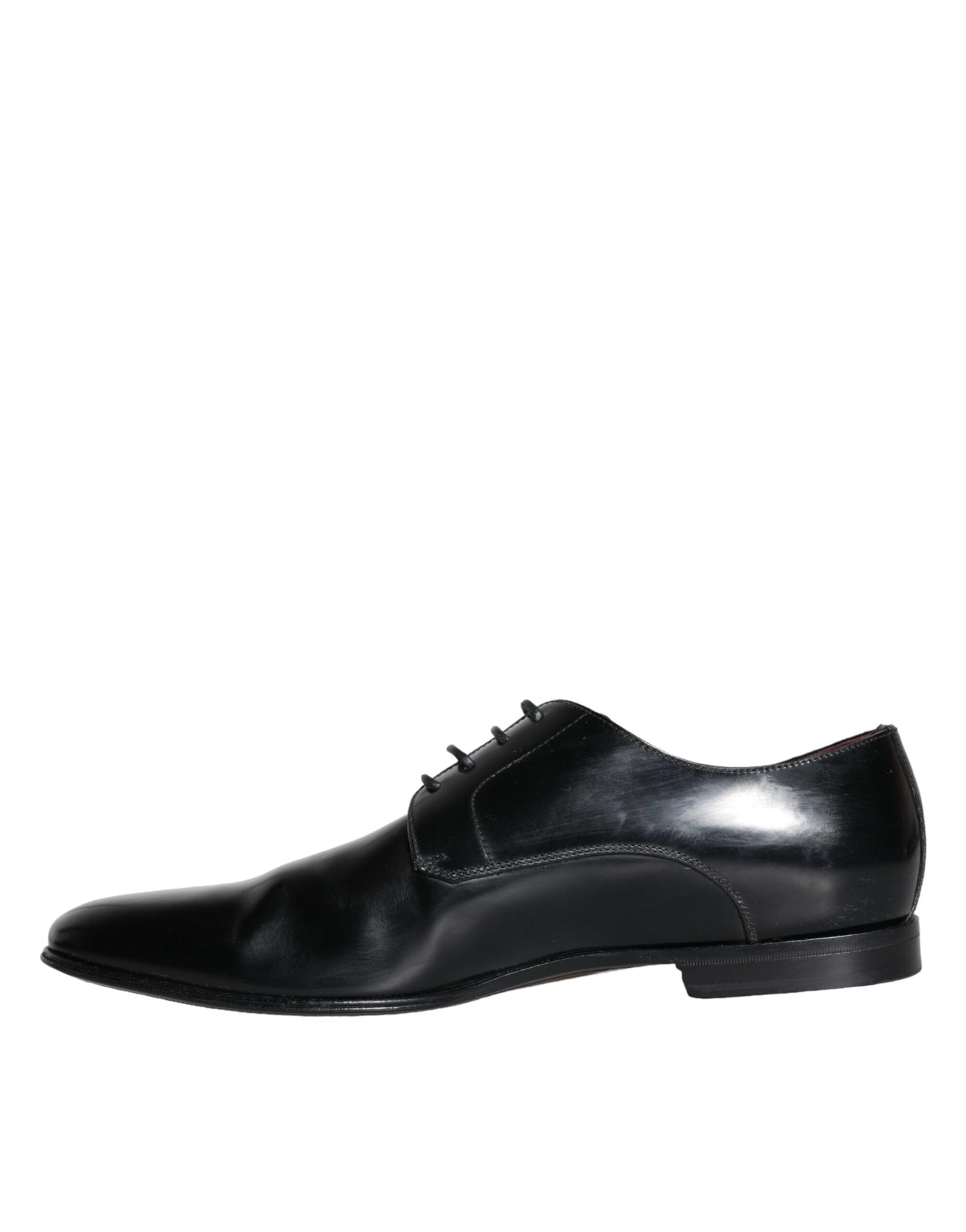 Dolce &amp; Gabbana – Derby-Schuhe aus schwarzem Leder für formelle Anlässe für Herren