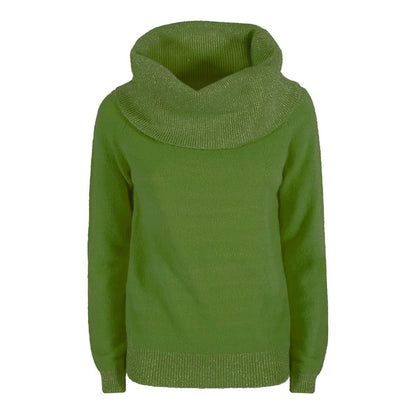 Yes Zee Green Viscose Sweater