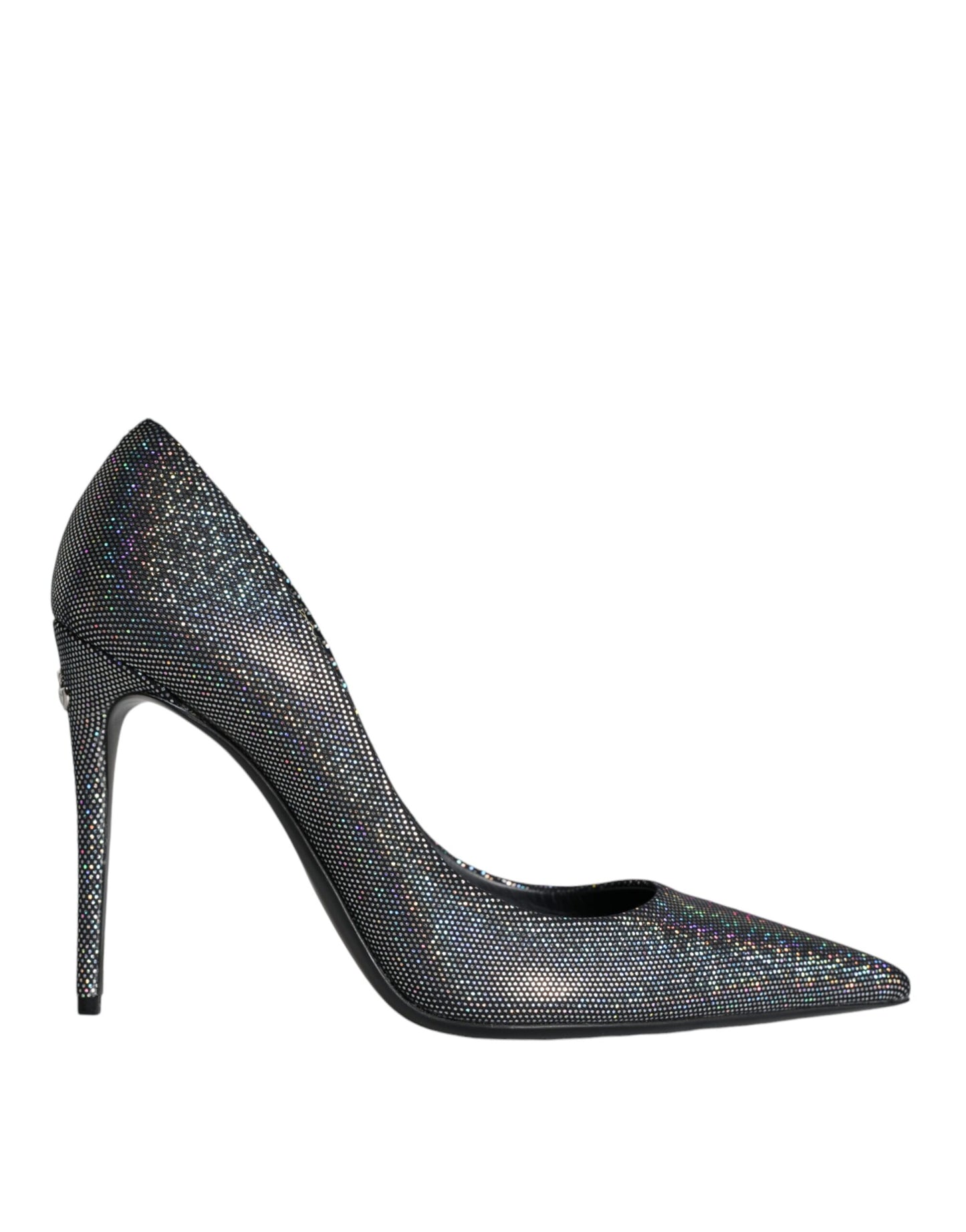 Dolce & Gabbana Multicolor Strass Leather Heels Pumps Shoes