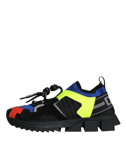 Dolce &amp; Gabbana Sorrento Trekking-Sneakers aus mehrfarbigem Mesh