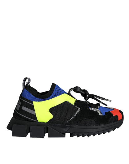 Dolce &amp; Gabbana Sorrento Trekking-Sneakers aus mehrfarbigem Mesh