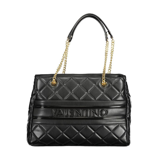 Valentino Bags – Schwarze Handtasche aus Polyethylen