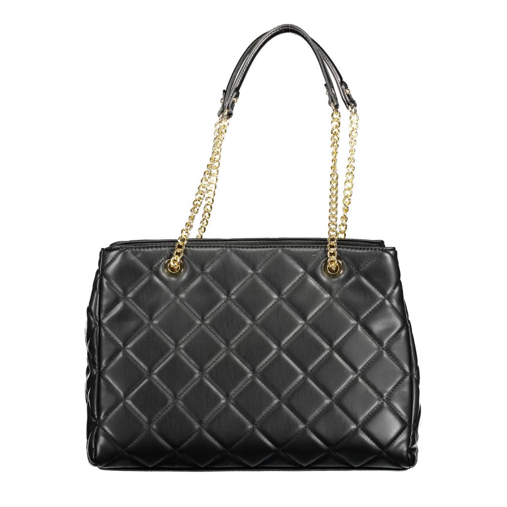 Valentino Bags – Schwarze Handtasche aus Polyethylen